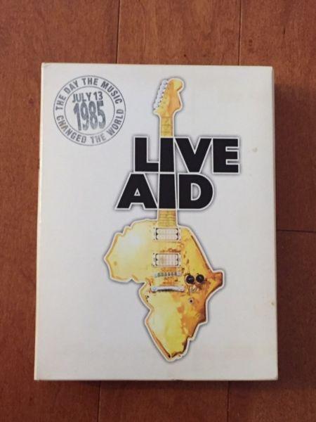 Live Aid 4 DVD Set