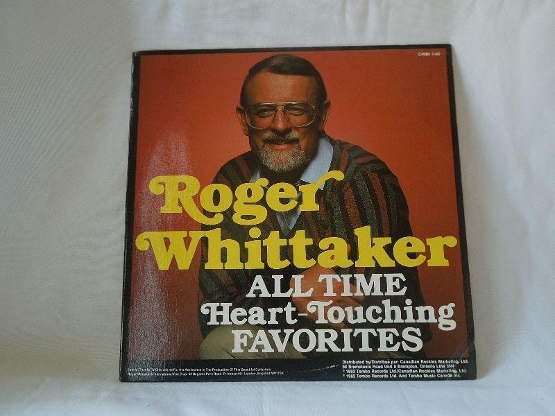Roger Whittaker - LP vinyl records (3) albums
