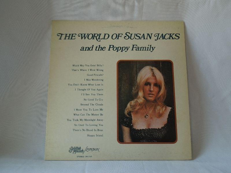 Susan Jacks & The Poppy Family-LP vinyl record