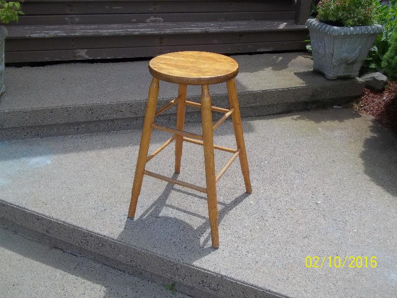 Solid Hardwood Stool