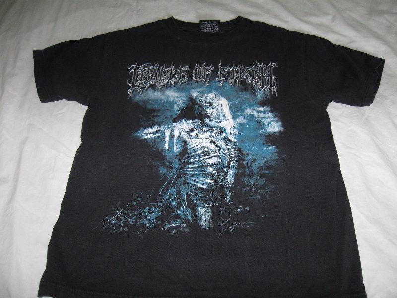 Cradle Of Filth T-shirt-Medium-Quality Used clothing + jeans