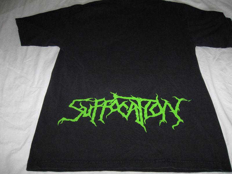 Suffocation-Pierced From Within-Medium Size T-Shirt + jeans +