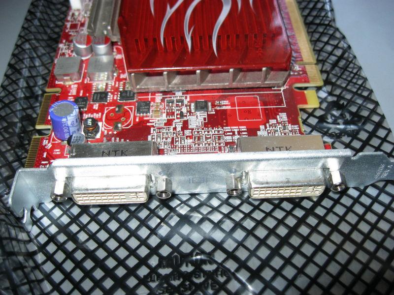 ATI Radeon HD 2600 XT dual DVI PCIe x16 gaming video card