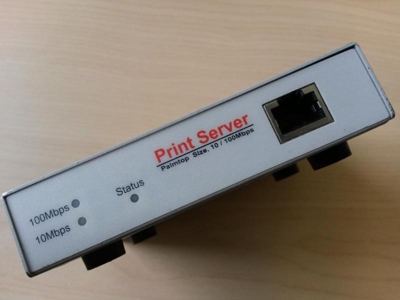 StarTech Palmtop Print Server - LAN/parallel adaptor