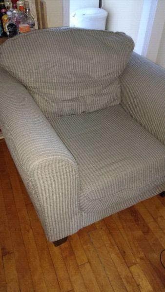 Couch and chair $50 for both