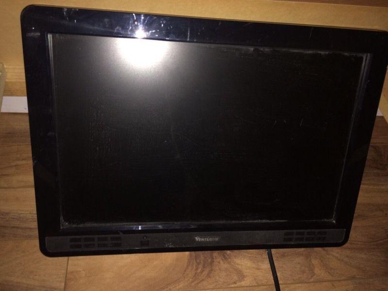 Venture 19 inch tv with built in DVD player