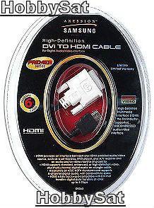 6' Samsung Axession D5063 HDMI to DVI-D Single Link Cable