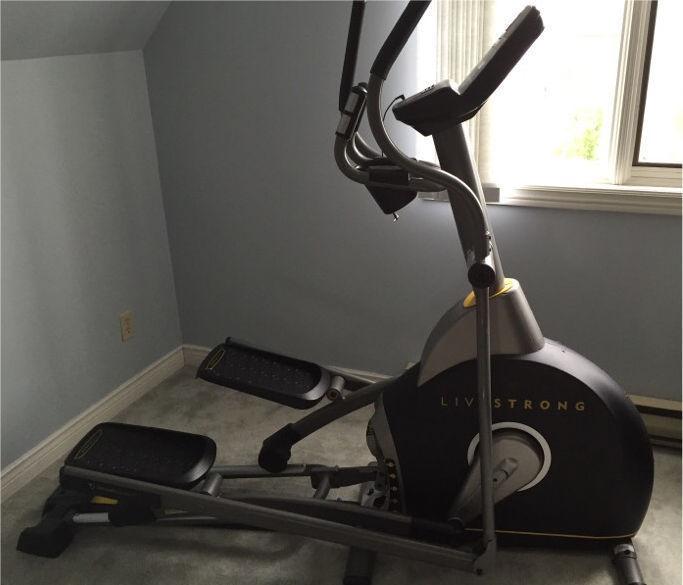 Livestrong elliptical from CT. Only used a couple times