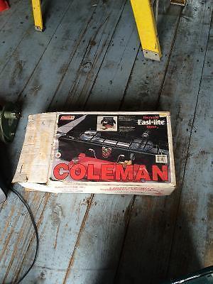 Coleman stove and cooler