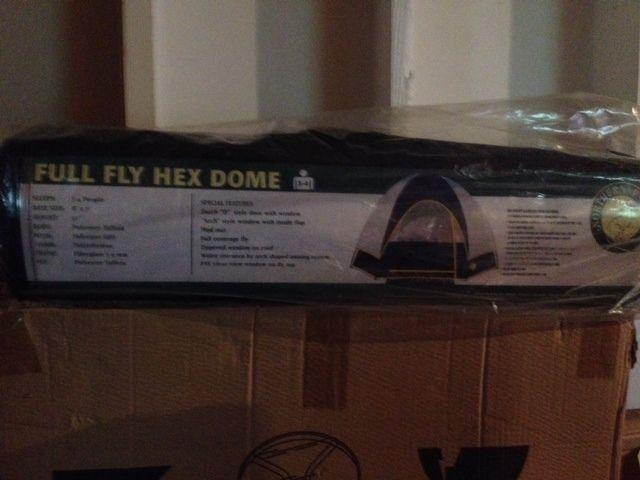 Full Fly Hex Dome Tent by Northern Escape
