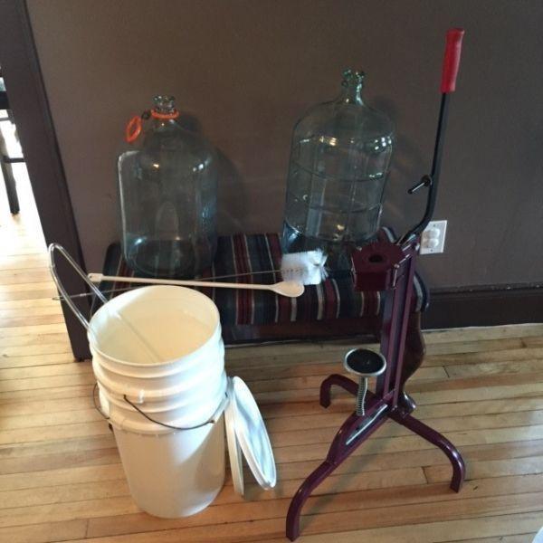 Wine Making Equipment