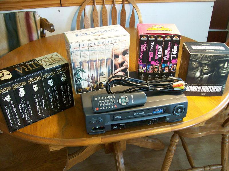 Quality VCR Player (with or without high end Movie Box Sets)