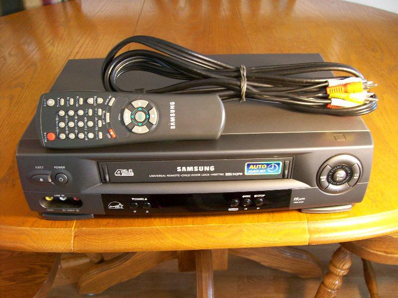 Quality VCR Player (with or without high end Movie Box Sets)