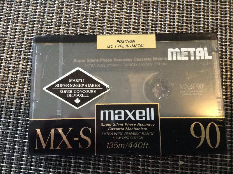 Maxwell 90 min metal audio tape