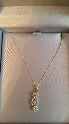 Gold Chain Diamond Necklace for sale