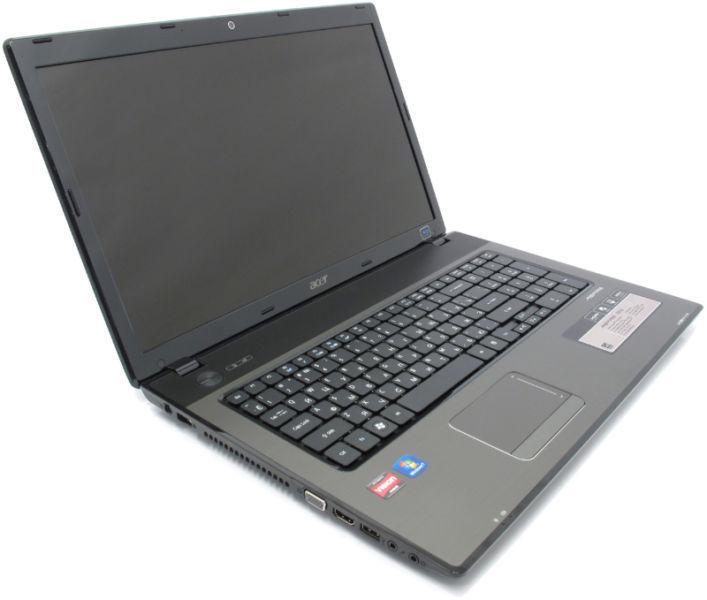 Acer 7551G laptop - 640 HD, 6gb ram, 17