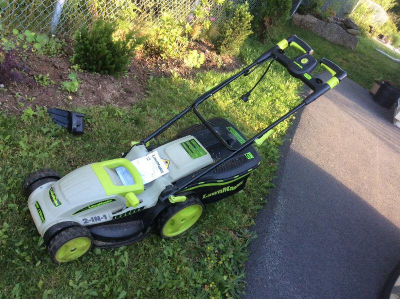 Electric corded lawn mower 1year old