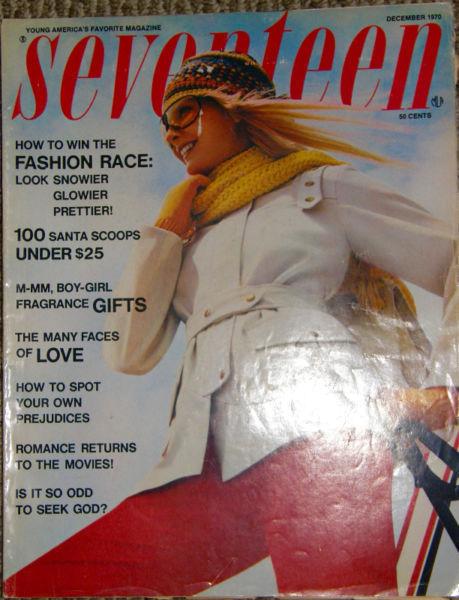 Seventeen Magazines 1965 - 1970