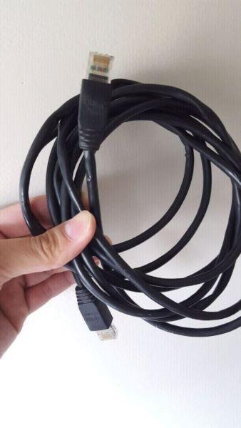 Ethernet Cable for LAN and router internet cable