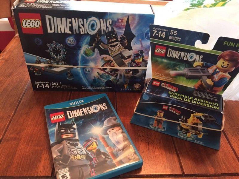 Lego dimensions wii u + fun pack