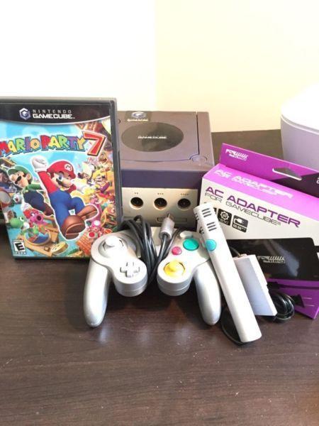 GameCube for sale with Mario Party 7