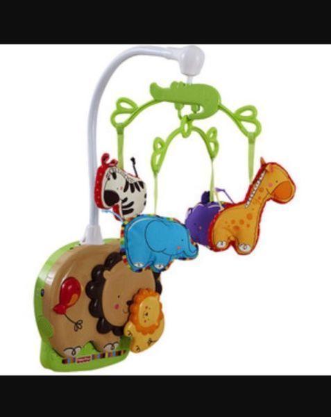Fisher-Price LUV U ZOO Mobile with Remote