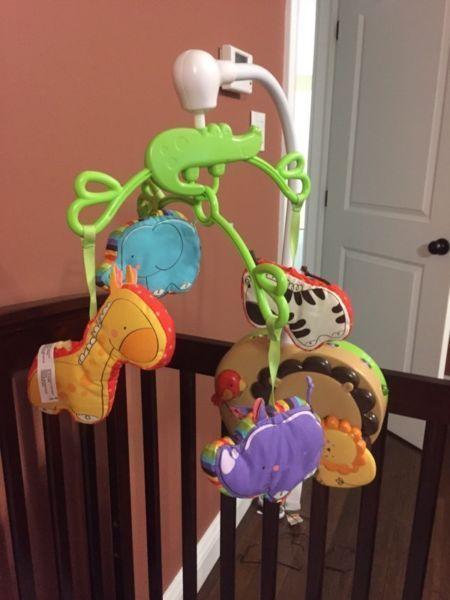 Fisher-Price LUV U ZOO Mobile with Remote