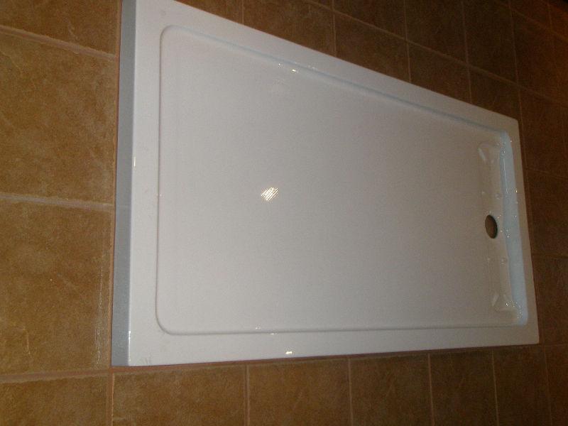 60 by 32 inch shower base