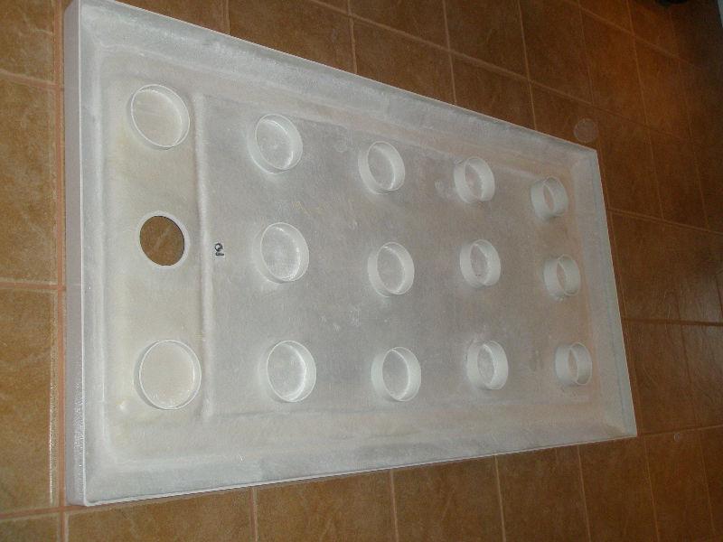 60 by 32 inch shower base
