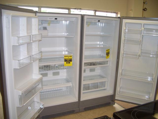 SET SPECIAL ON TWIN UNIT FRIGIDAIRE ALL-FRIDGE AND ALL-FREEZER