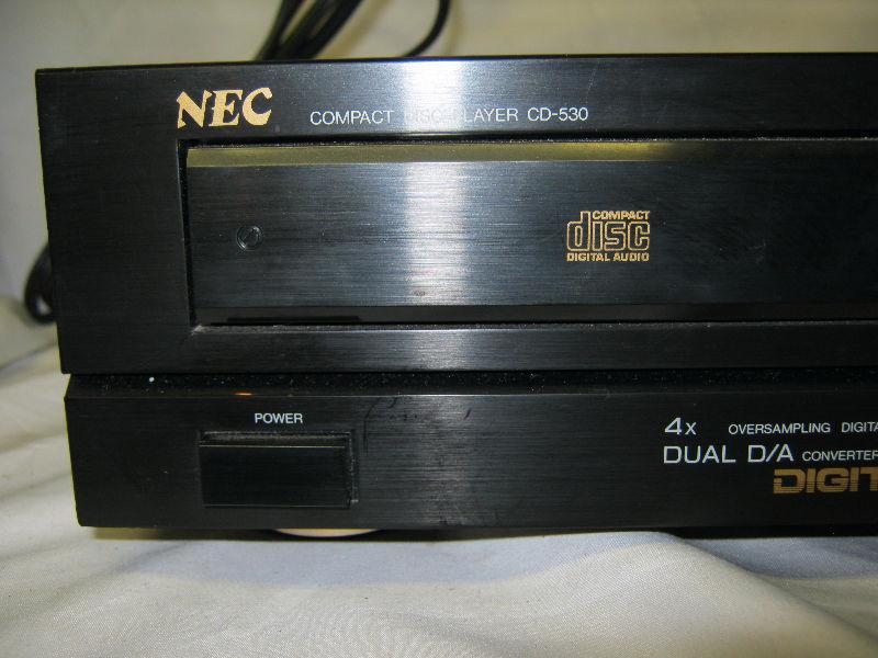 NEC Compact Disc Player CD-530 Vintage Audio