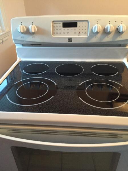 5 burner glass top convection oven