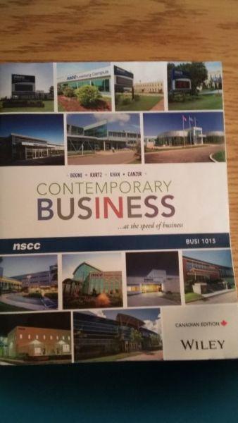 1st Year NSCC Business Administration Text Books