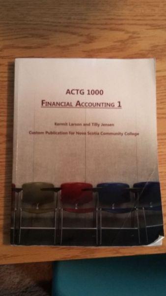 1st Year NSCC Business Administration Text Books