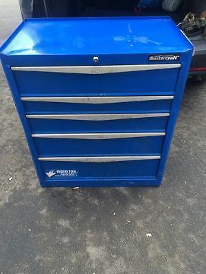 Blue 5 drawer tool box