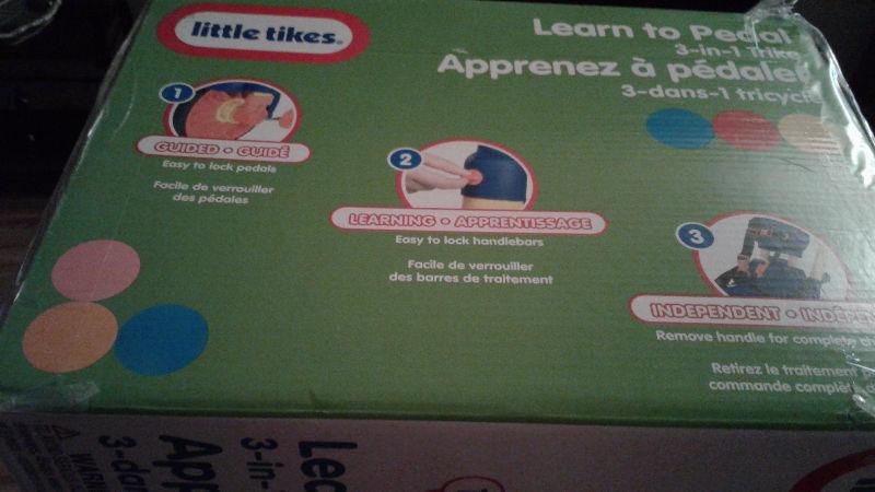 New in box little tikes 3 in 1 trike..never opened