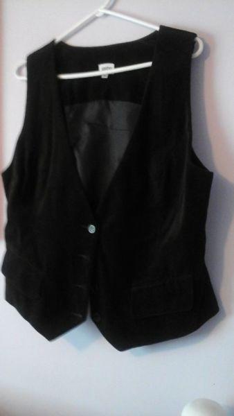 Velvet lined vest