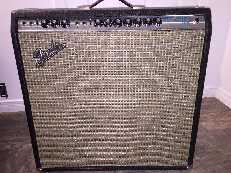 1969 Fender Super Reverb amp!! Sale or possible trades!