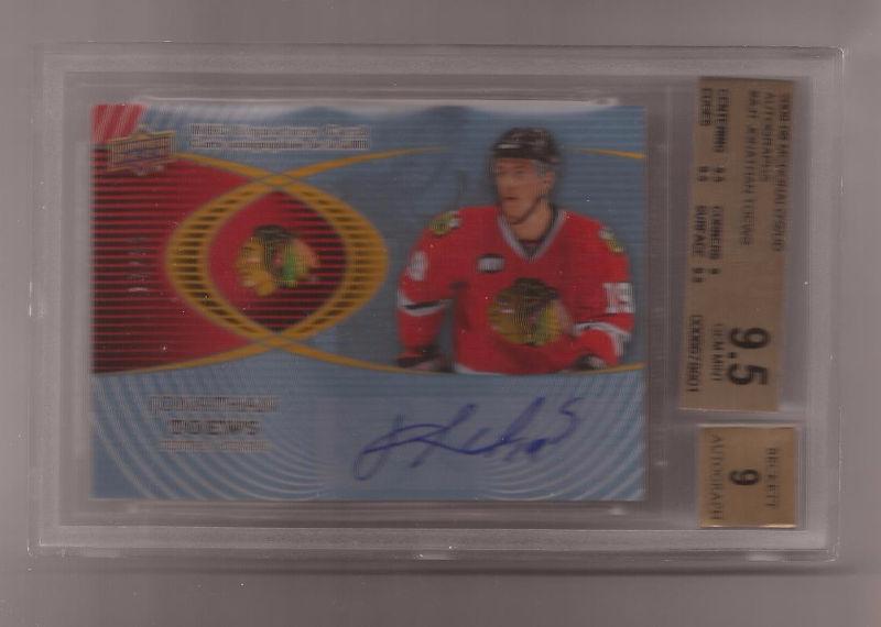 2008-09 McDonald's Upper Deck Jonathan Toews Autograph #/25