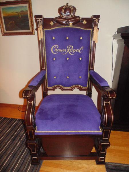 Crown Royal King Chair (Throne)
