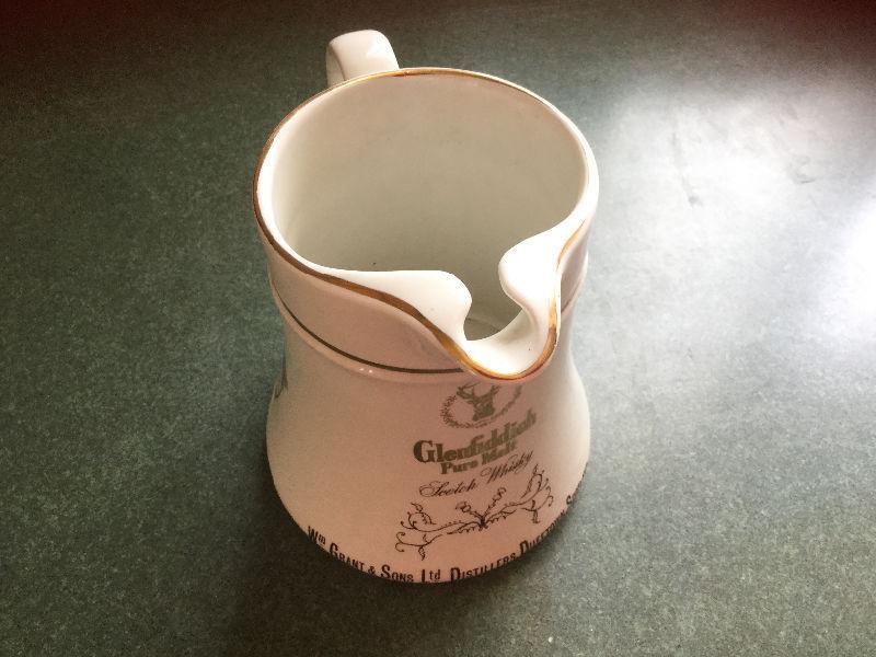 Rare Glenfiddich Porcelain Tankard Pitcher