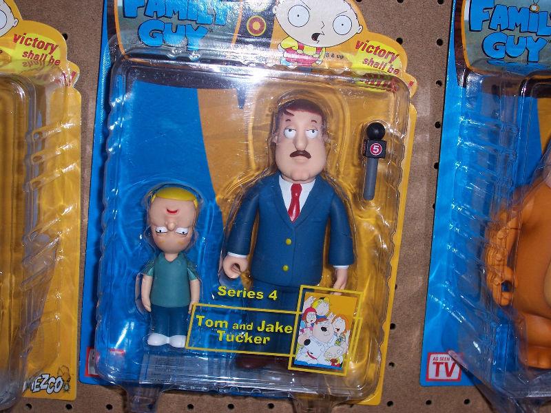 FAMILY GUY SERIES 4 TOM AND JAKE TUCKER ACTION FIGURE
