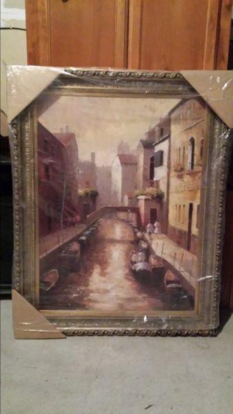Authentic painting from italy