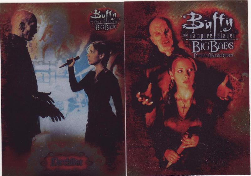 BUFFY BIG BADS SET OF 72 CARDS WITH WRAPPER