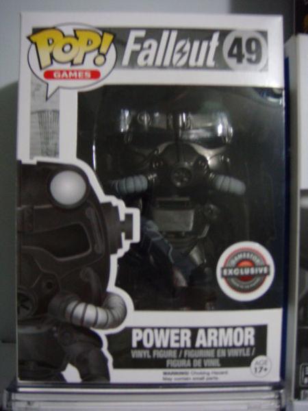 Funko Fallout Power Armor (Gold & Black and White)