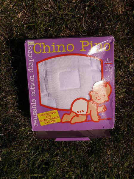 NEW Chino Pino Cloth Diapers (6pcs)