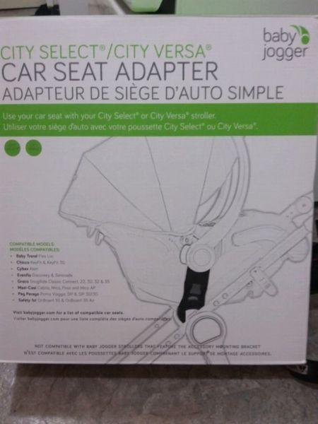 EUC universal BJ City select/versa car seat adaptor
