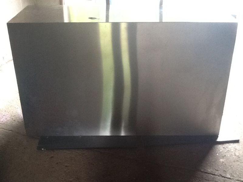 Counter cabinet stainless steel