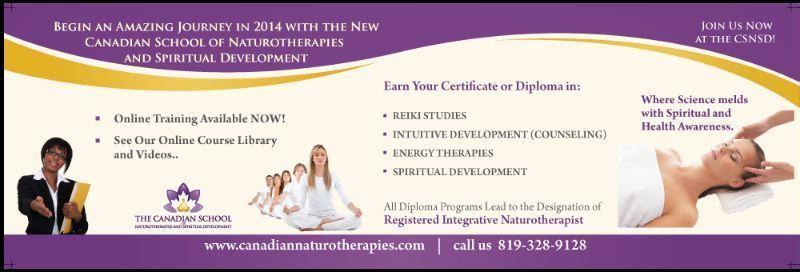 Online & In-class Naturotherapy School - Highly Regarded