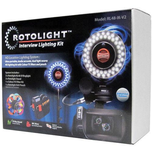 Rotolight Interview Kit V2 - LED Video light system